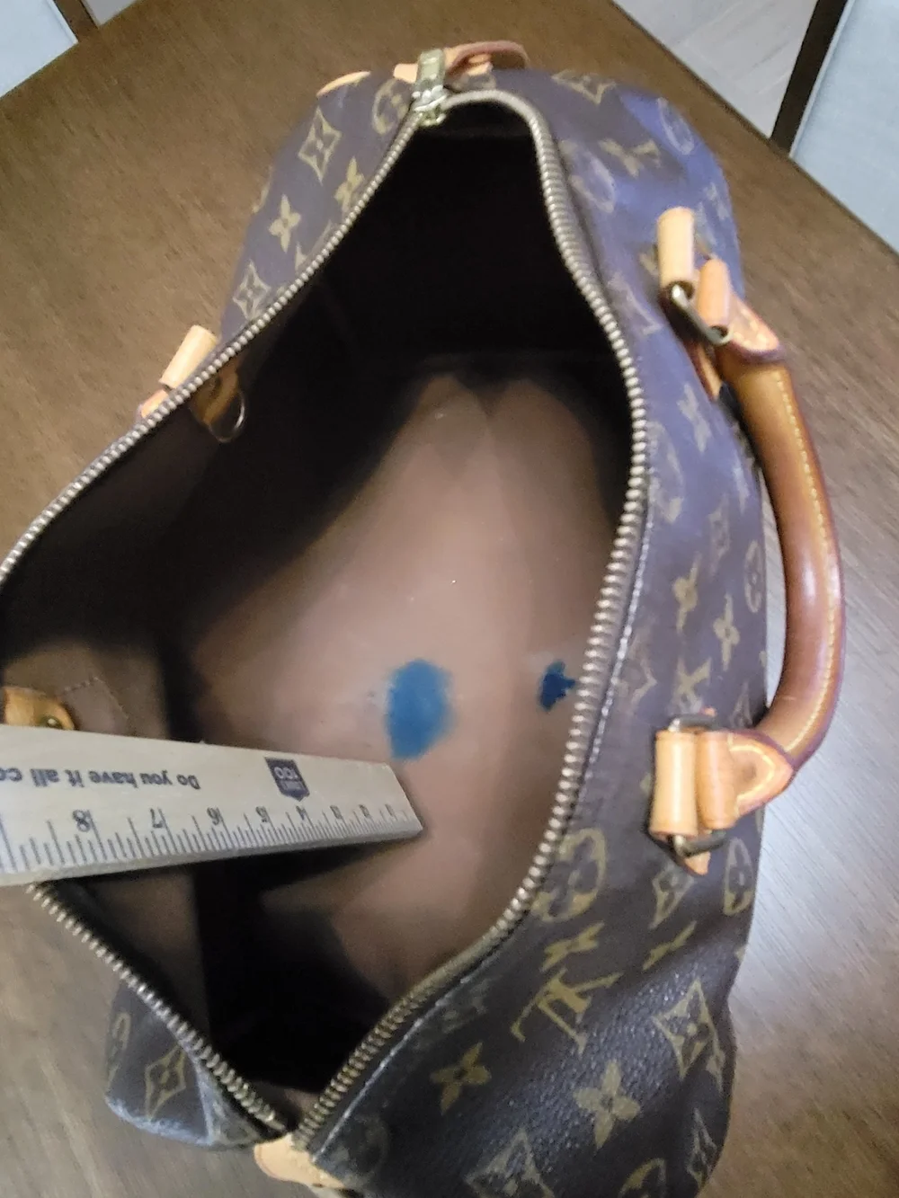 Louis Vuitton Brown Monogram Speedy 35 9.00Top-Handle Bag
